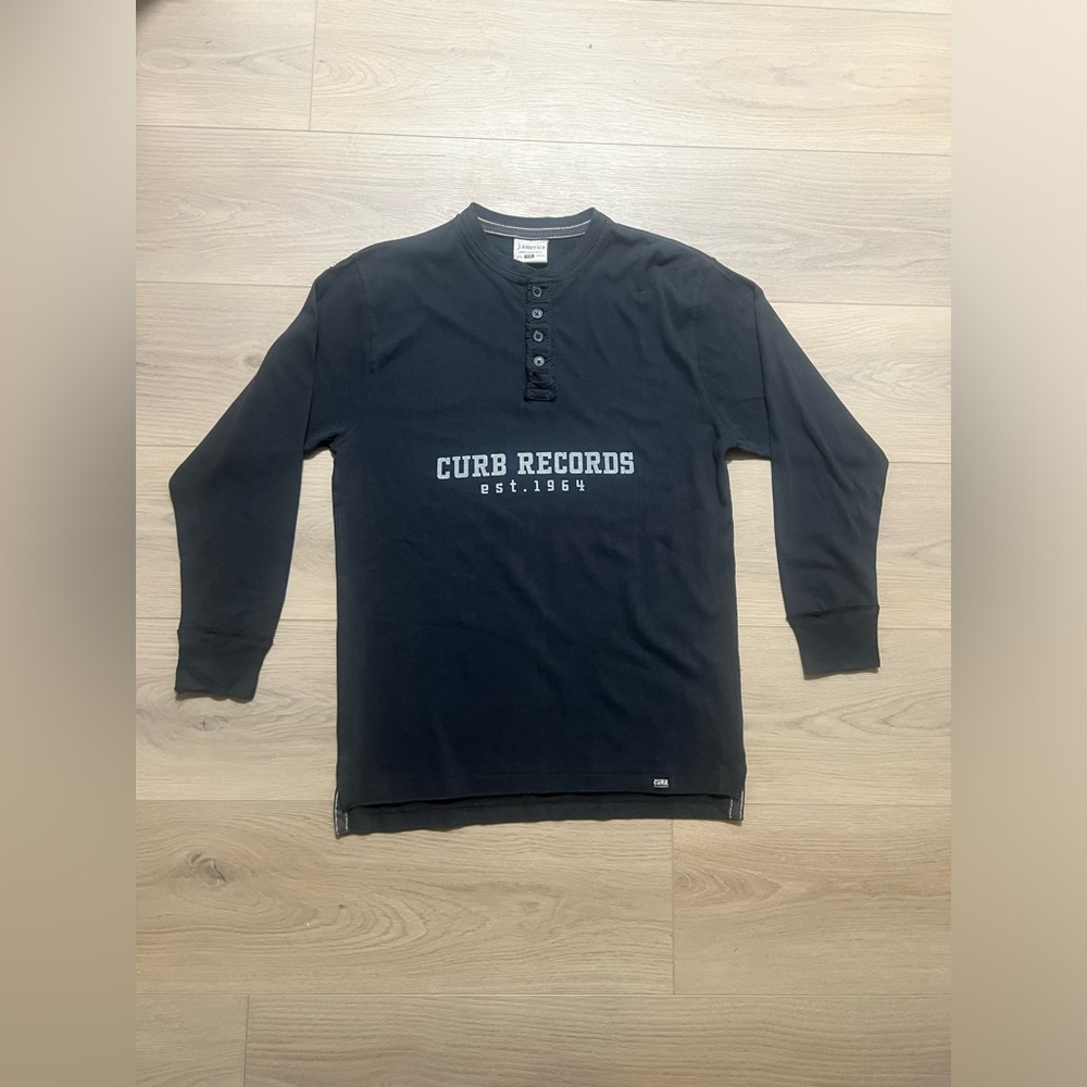 Curb Records - Long Sleeve - y2k